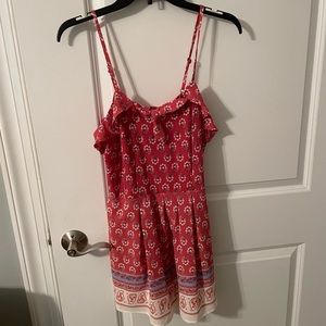 Printed Romper